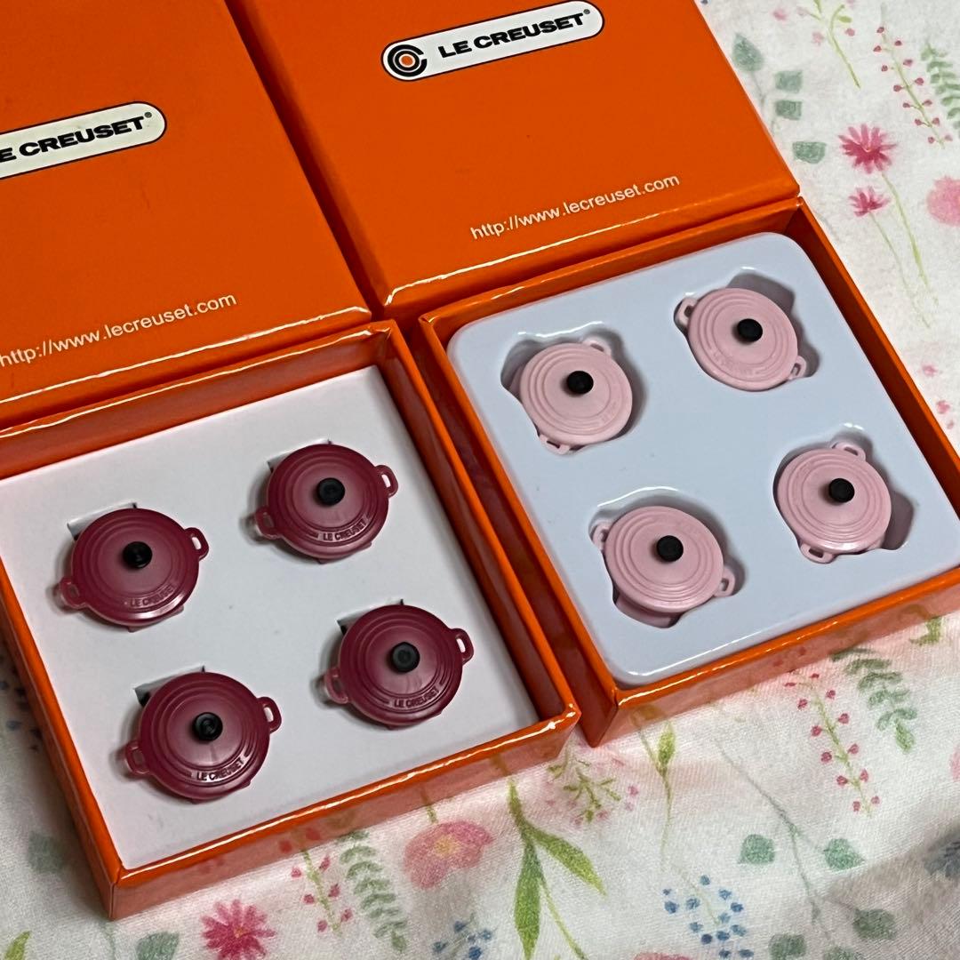 新品 ルクルーゼ プラスチックピン ル・クルーゼ ココット ロンド ベリー