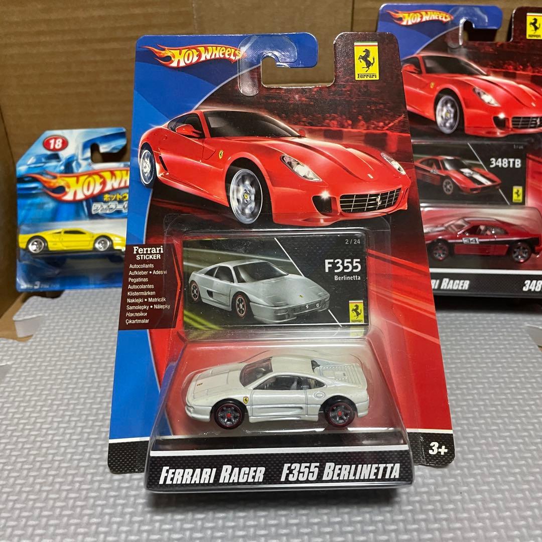 ミニカー Ferrari F355 348TB 288GTO Hot wheels