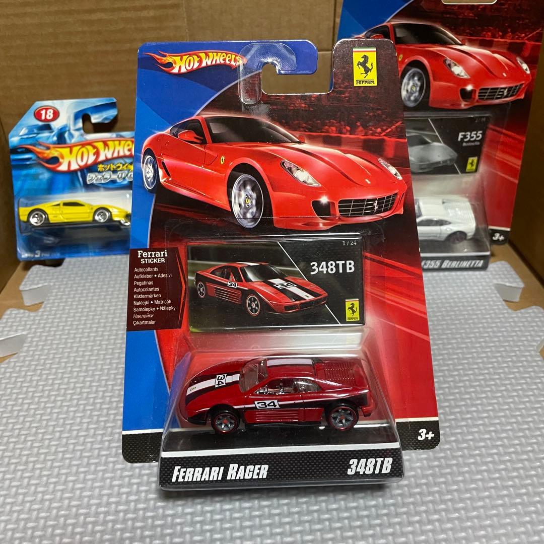 ミニカー Ferrari F355 348TB 288GTO Hot wheels