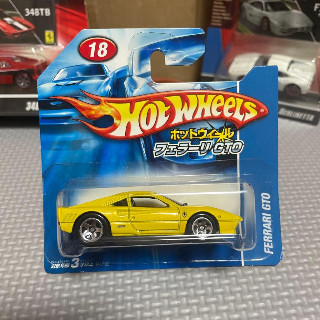 ミニカー Ferrari F355 348TB 288GTO Hot wheels