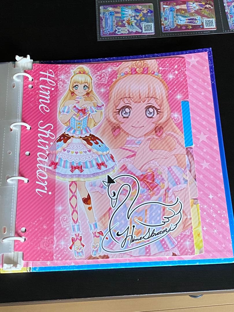 maf　アイカツ　スターズ　9ポケットバインダー　カード付属　美品