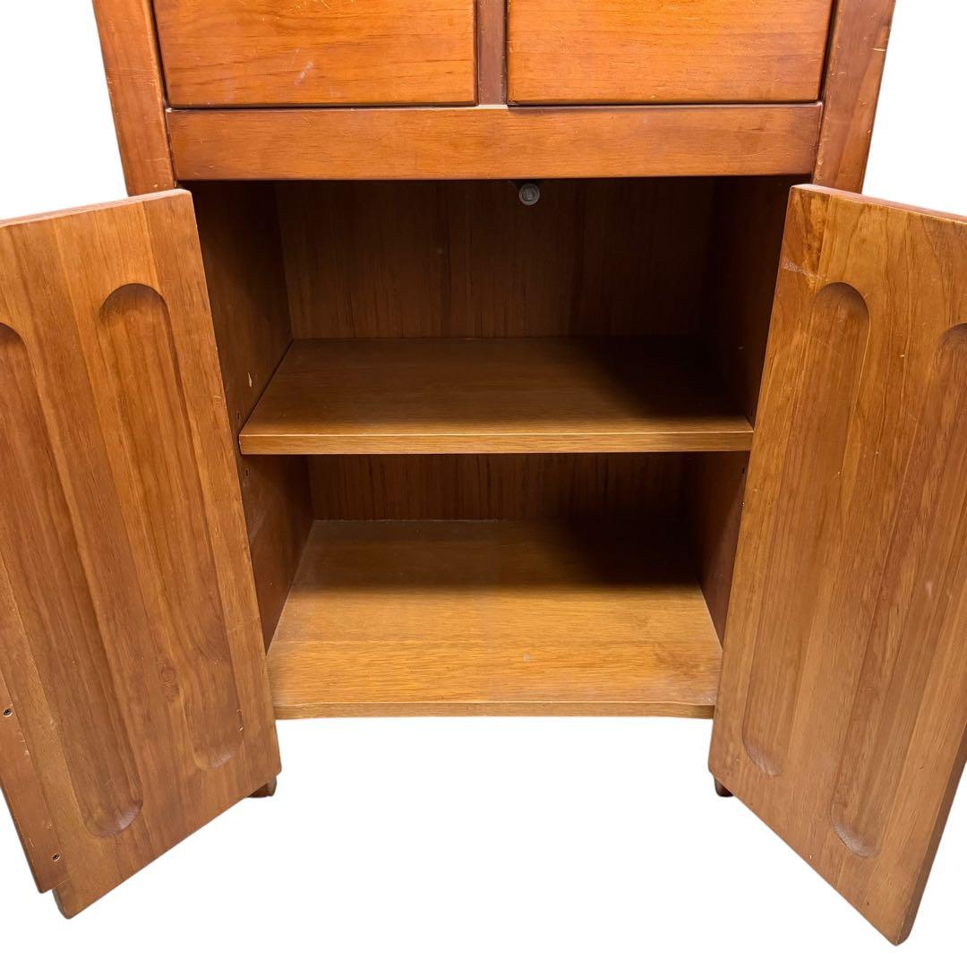 パイン材 カントリー家具 食器棚 棚 ヴィンテージ 木製キャビネット