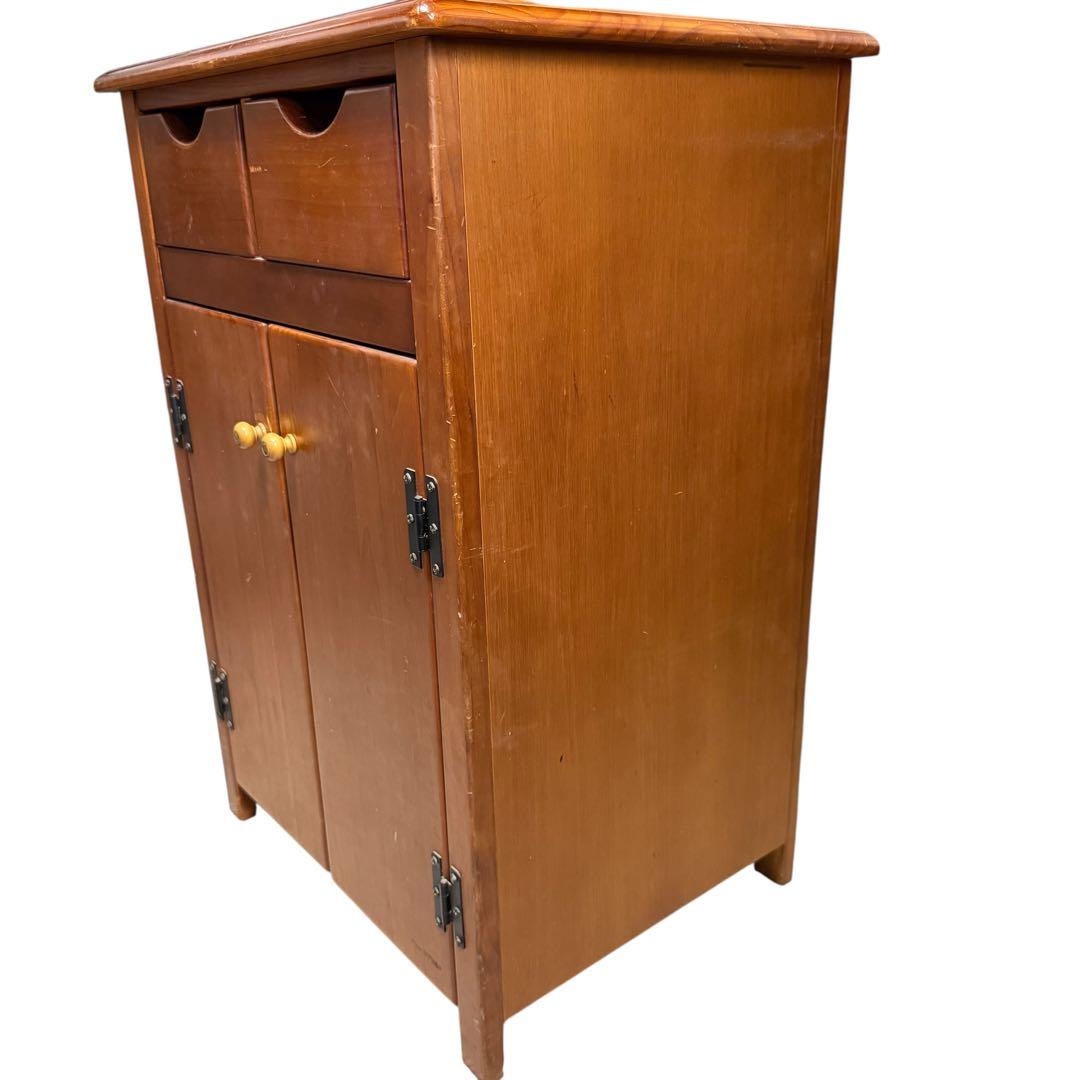 パイン材 カントリー家具 食器棚 棚 ヴィンテージ 木製キャビネット