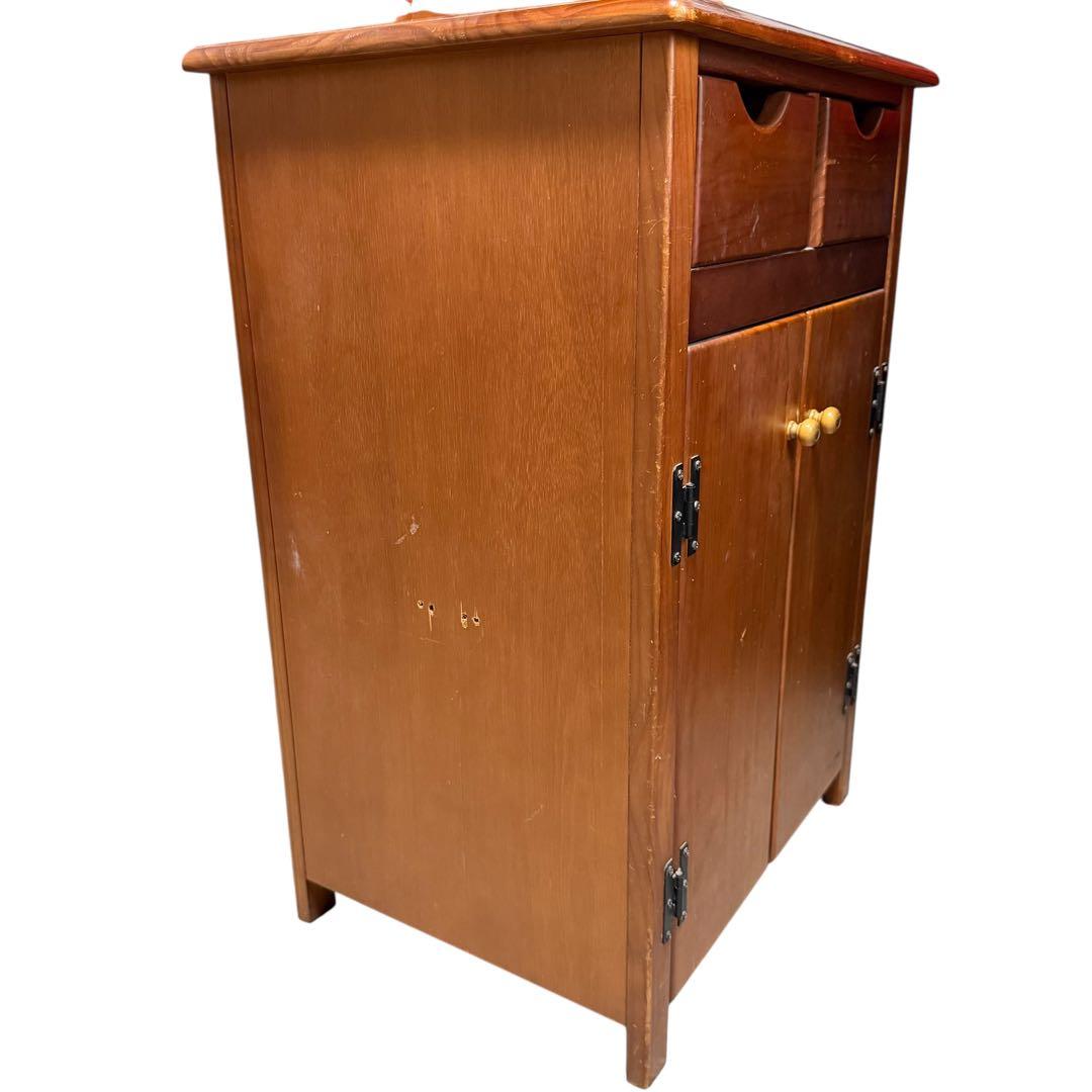 パイン材 カントリー家具 食器棚 棚 ヴィンテージ 木製キャビネット