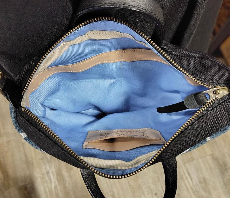 ミナペルホネン/パズルperhonen puzzleグレイ×BE/ミニラウンド