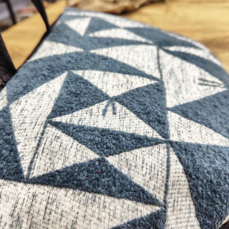 ミナペルホネン/パズルperhonen puzzleグレイ×BE/ミニラウンド