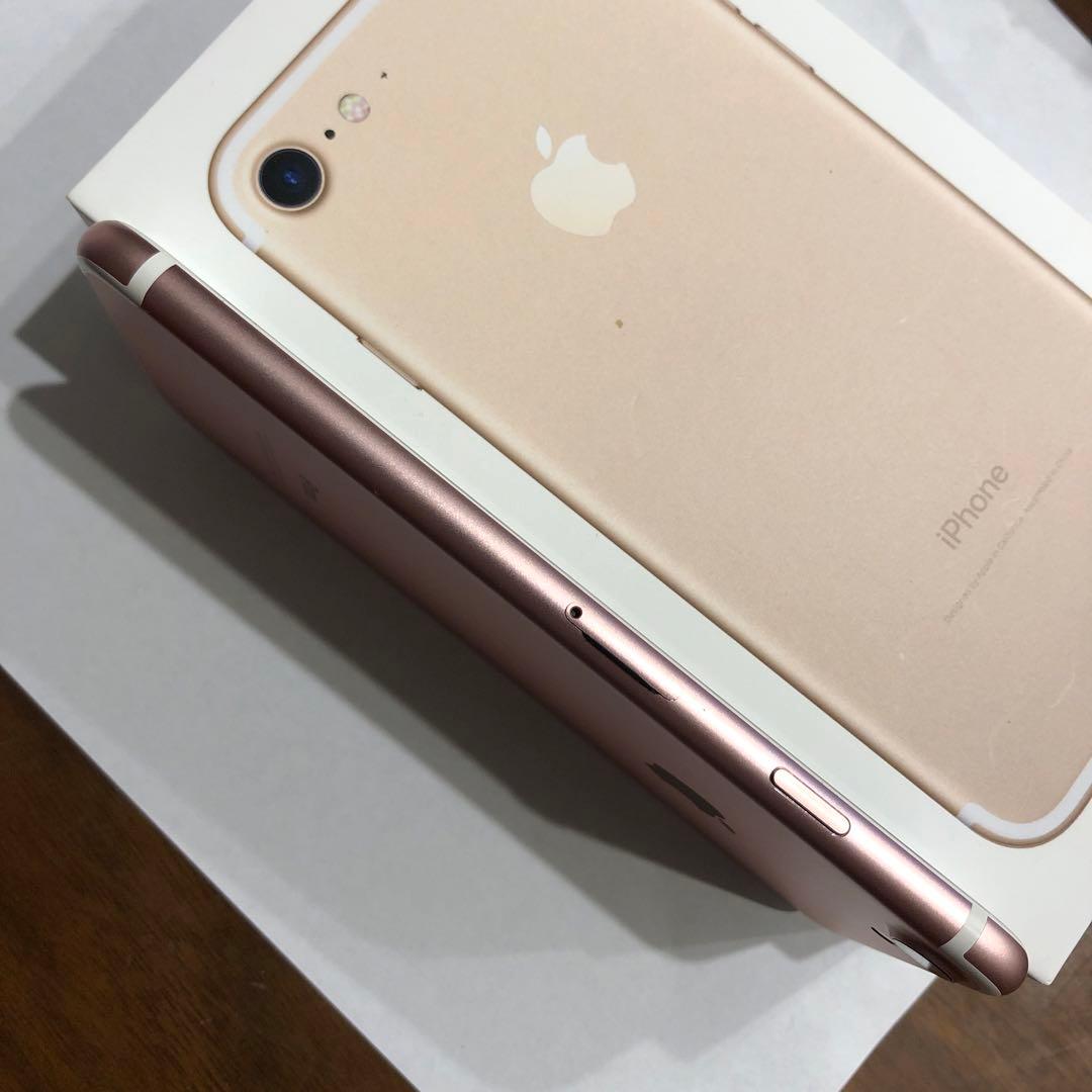 Apple iPhone 7 32GB ローズゴールド バッテリー 88%
