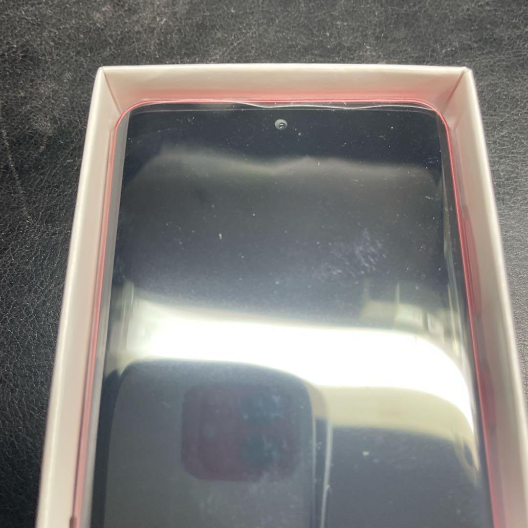新品未使用　docomo Galaxy A22 5G レッド