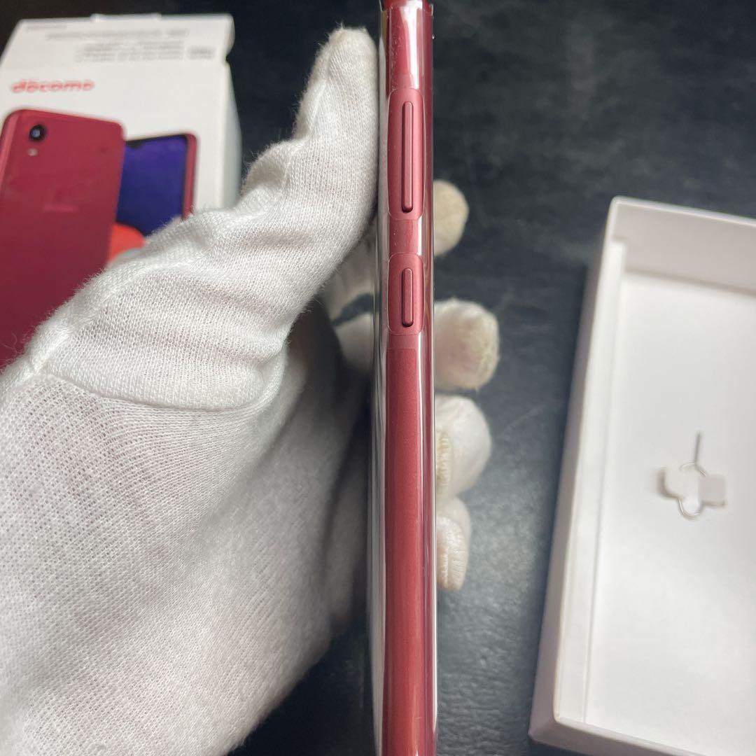 新品未使用　docomo Galaxy A22 5G レッド