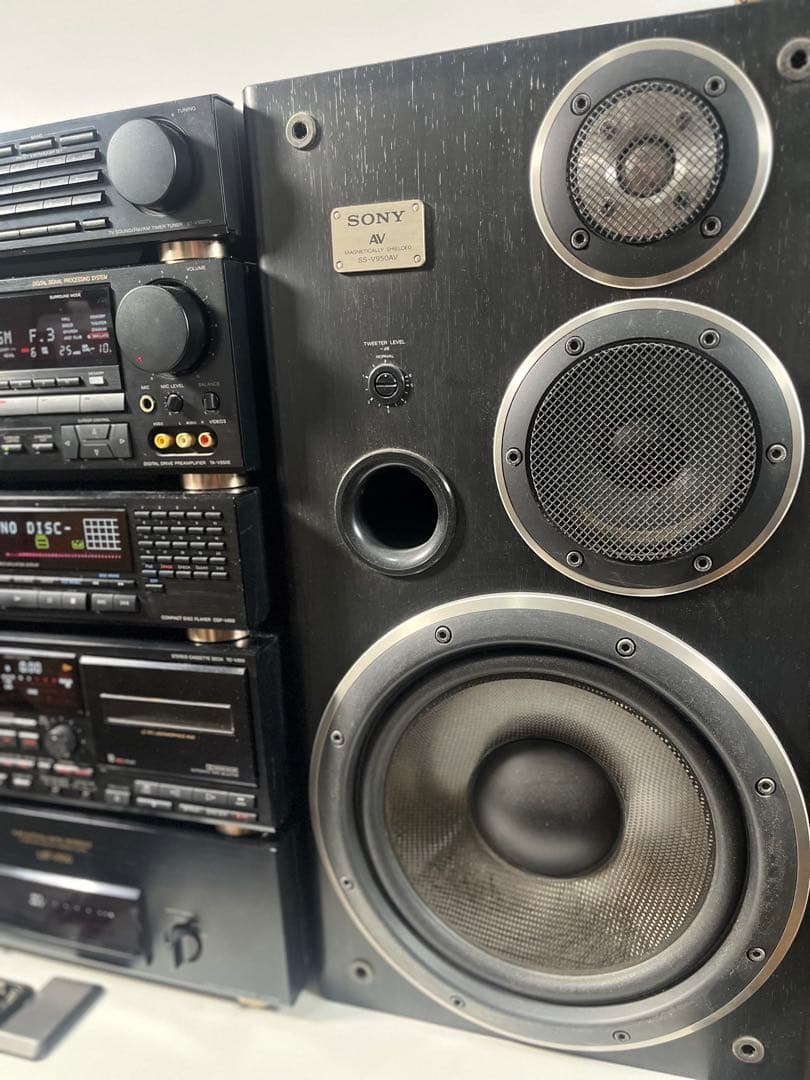 テツくん様再購入分✴︎通電確認のみ！【LBT-V950】ソニー システムコンポ ✴︎