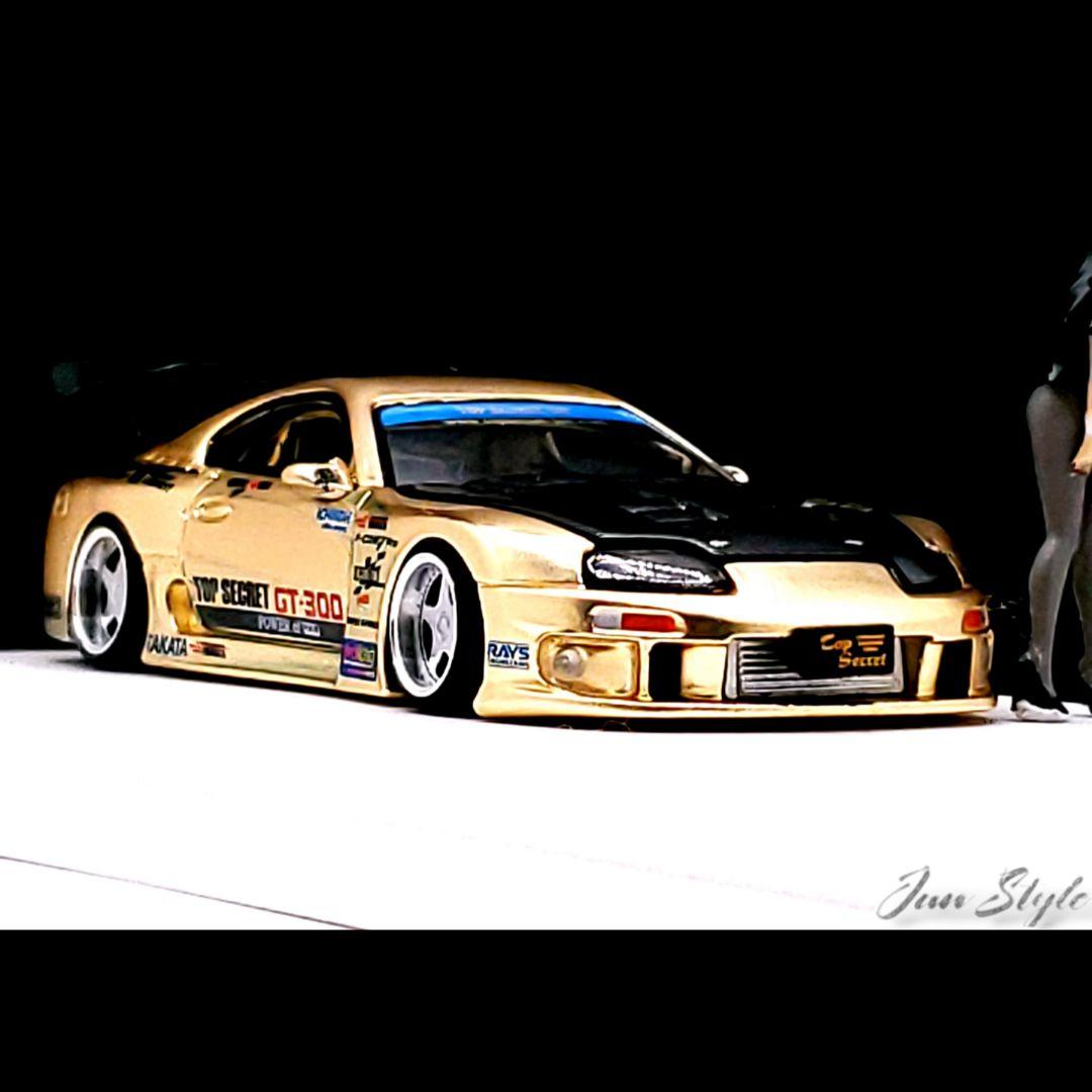 深リム改 1/64 TOPSECRET GT300 1995年展示風 カスタム品