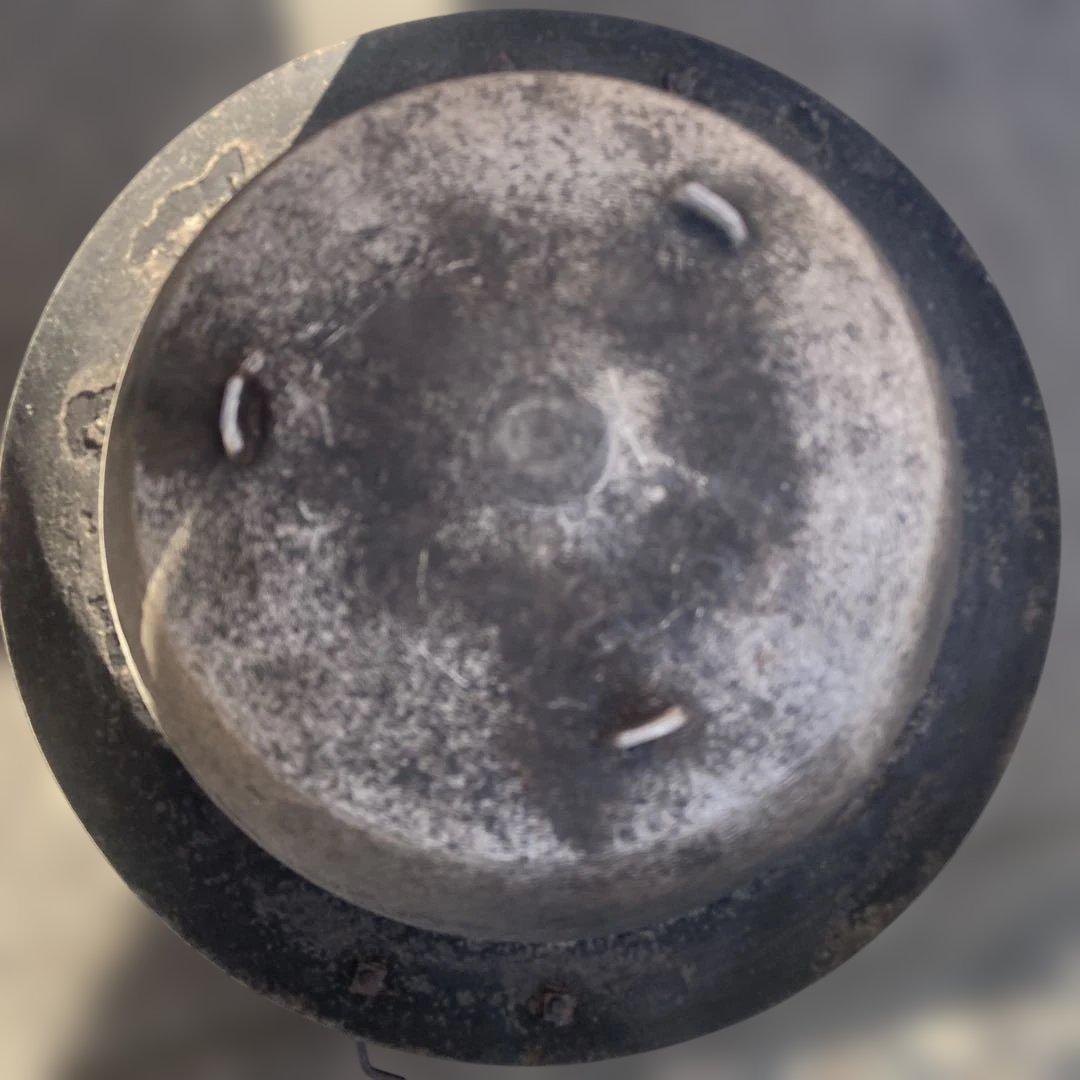 古民具 鉄製羽釜(蓋付き) ／ 和せいろ蒸し器 お餅つき用具