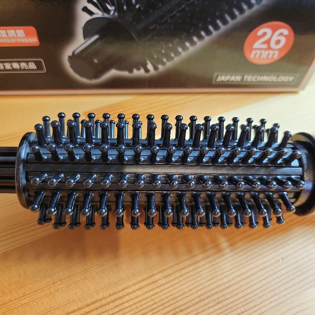 クレイツイオン ホットロールブラシ HSB-01 ブラック26㎜