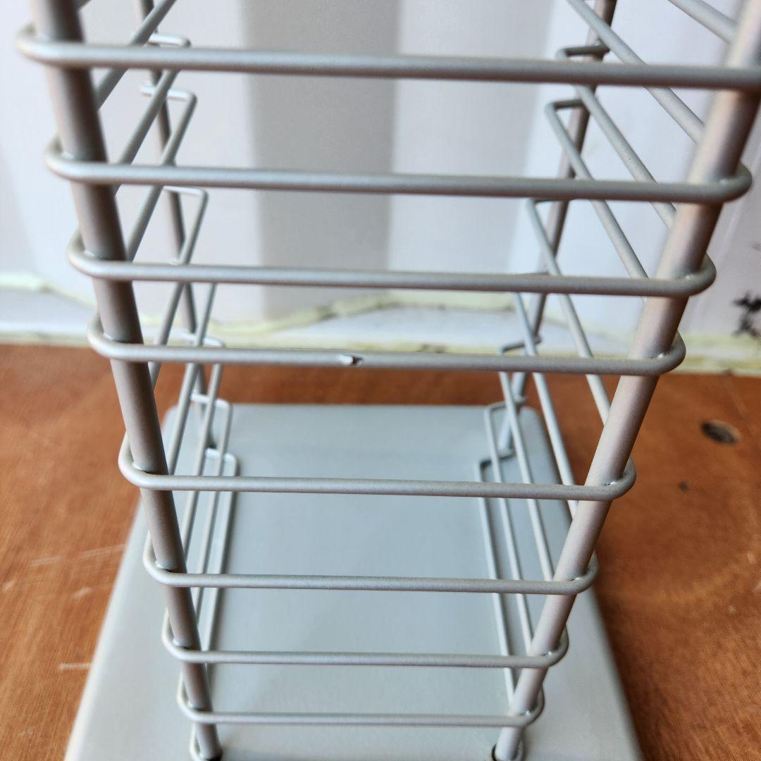 希少 Vintage l Wire CDラック CDタワー 125cm