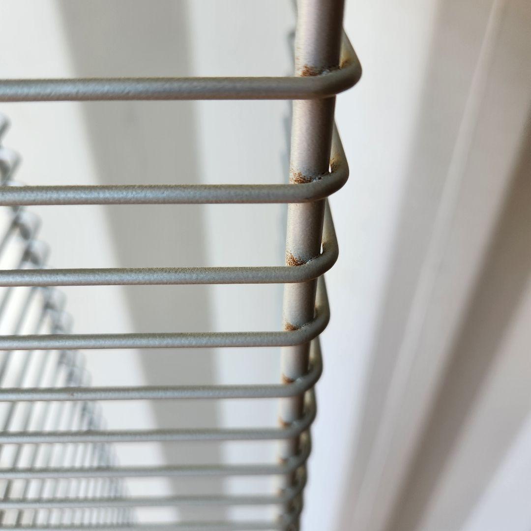 希少 Vintage l Wire CDラック CDタワー 125cm
