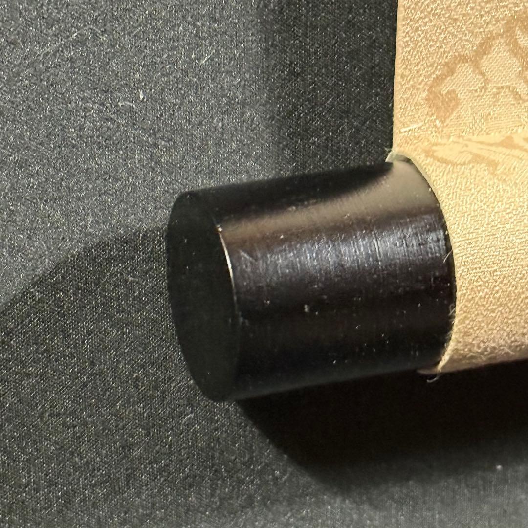 K70 菱田春草 「芙蓉」 掛軸 日本画 絹本 共箱
