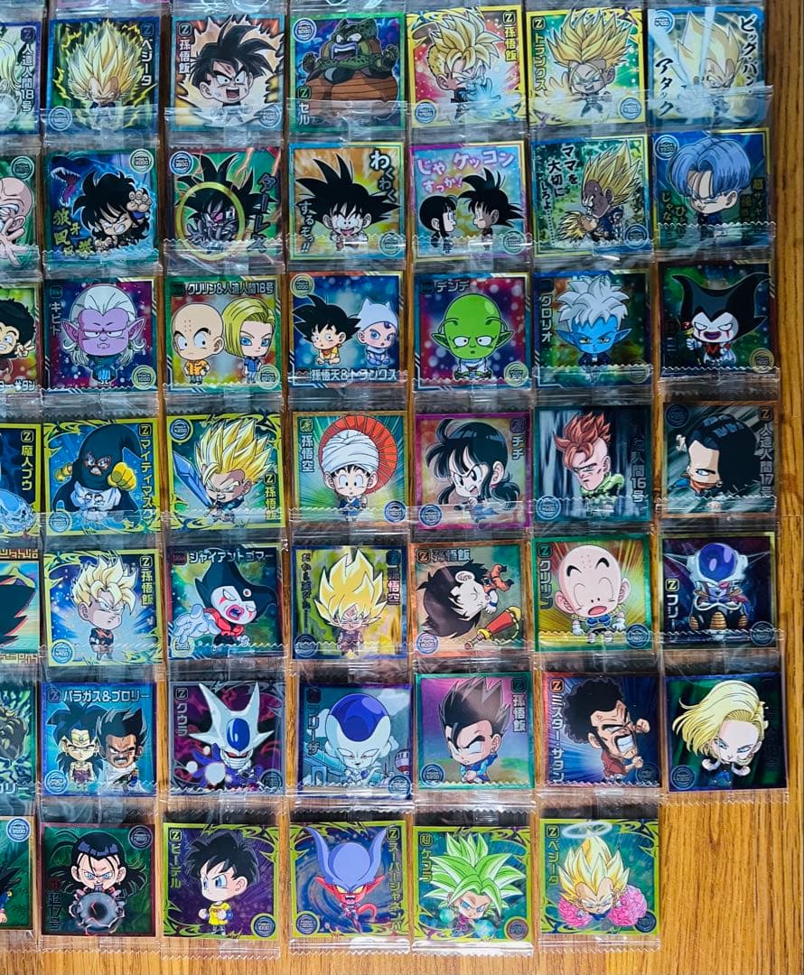 ドラゴンボール 超戦士 シールウエハース 色々 169種 大量セット