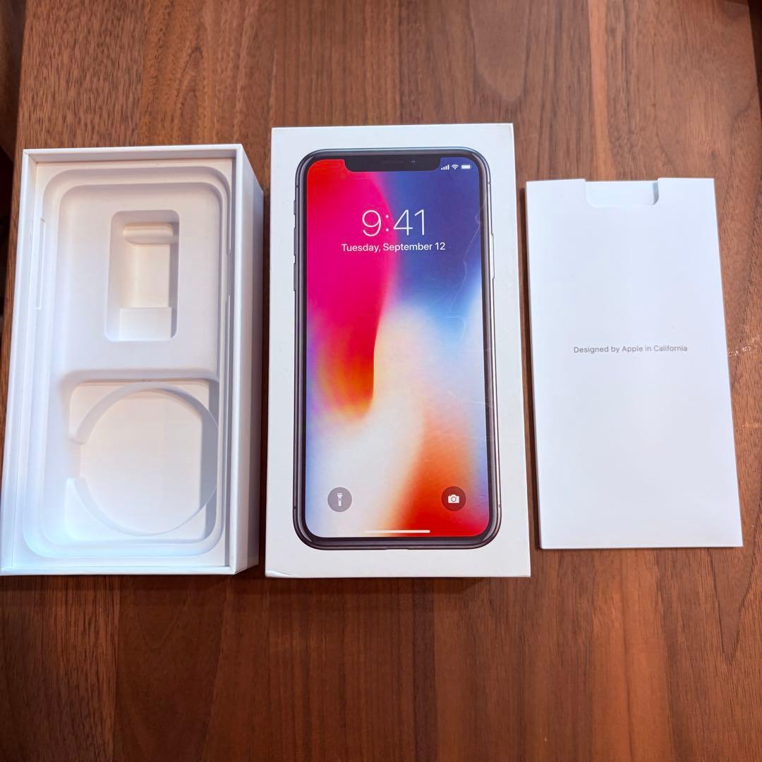 iPhone X 256GB SIMロックあり
