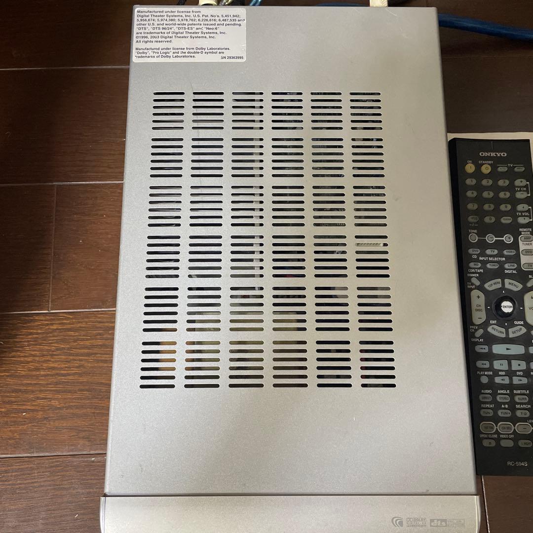 ■値下しました【リモコン付】ONKYO　SA-907FX AVアンプ