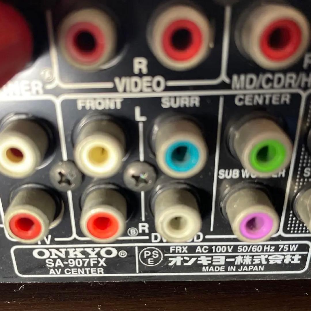 ■値下しました【リモコン付】ONKYO　SA-907FX AVアンプ