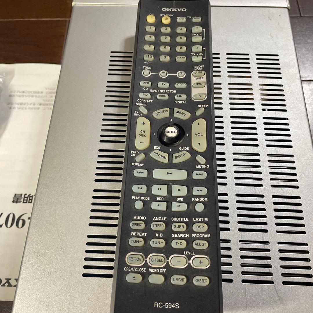 ■値下しました【リモコン付】ONKYO　SA-907FX AVアンプ