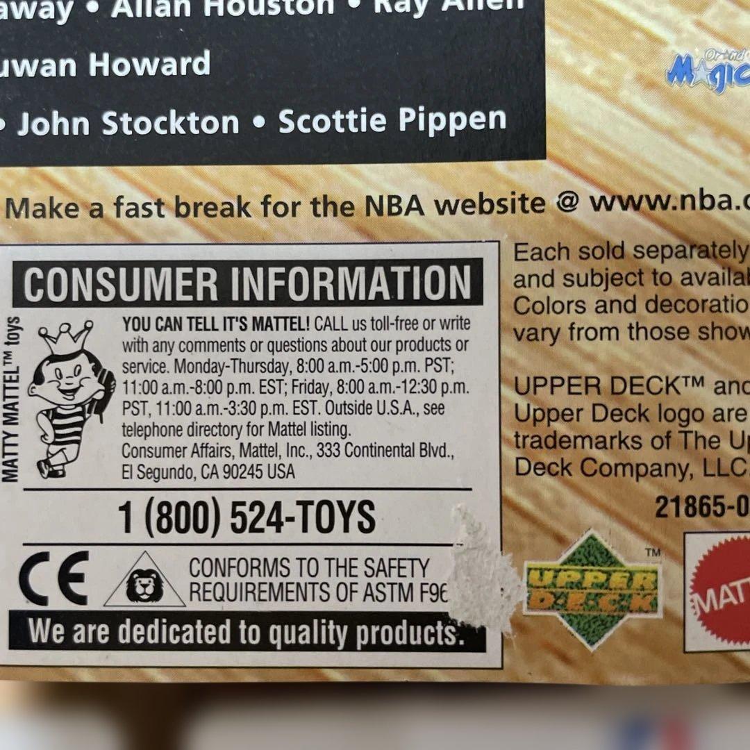 NBA シカゴブルズ ジョーダン ロッドマン フィギュア4体 未開封 90s