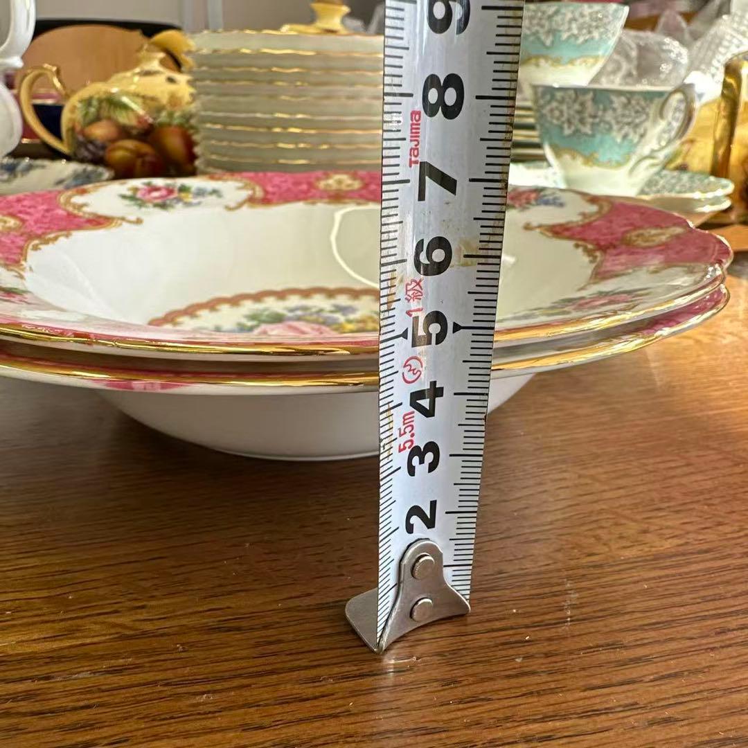 英国製　希少　未使用　ロイヤルアルバート　サラダボウル　スープボウル 2個セット