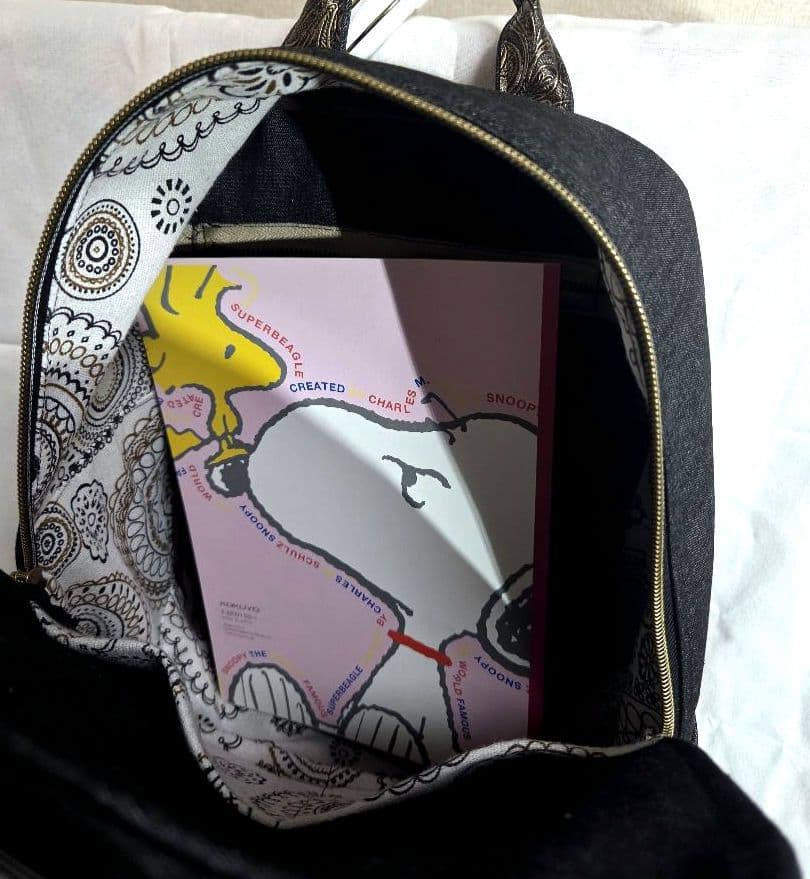 【ハンドメイド】こだわり設計の軽量リュック／手縫い仕上げ／個性派デザイン