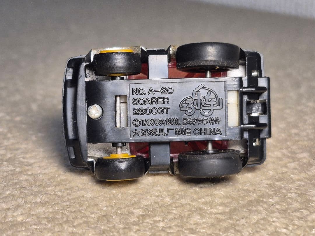 ④　大連玩具 チョロQ　ソアラ／スバル360／コルベット／ワーゲンバス