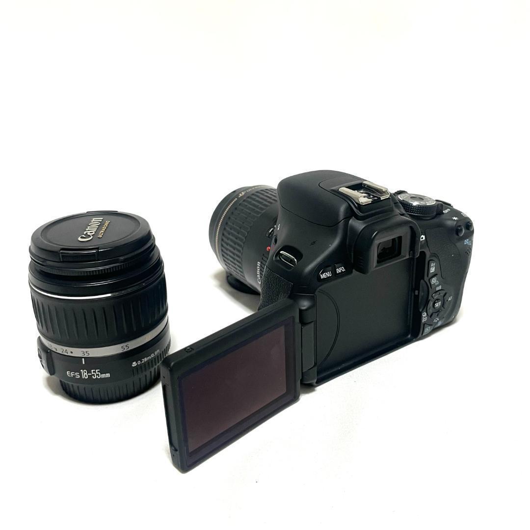 初心者も安心❣️ Canon EOS Kiss X5 Wズームセット USM搭載