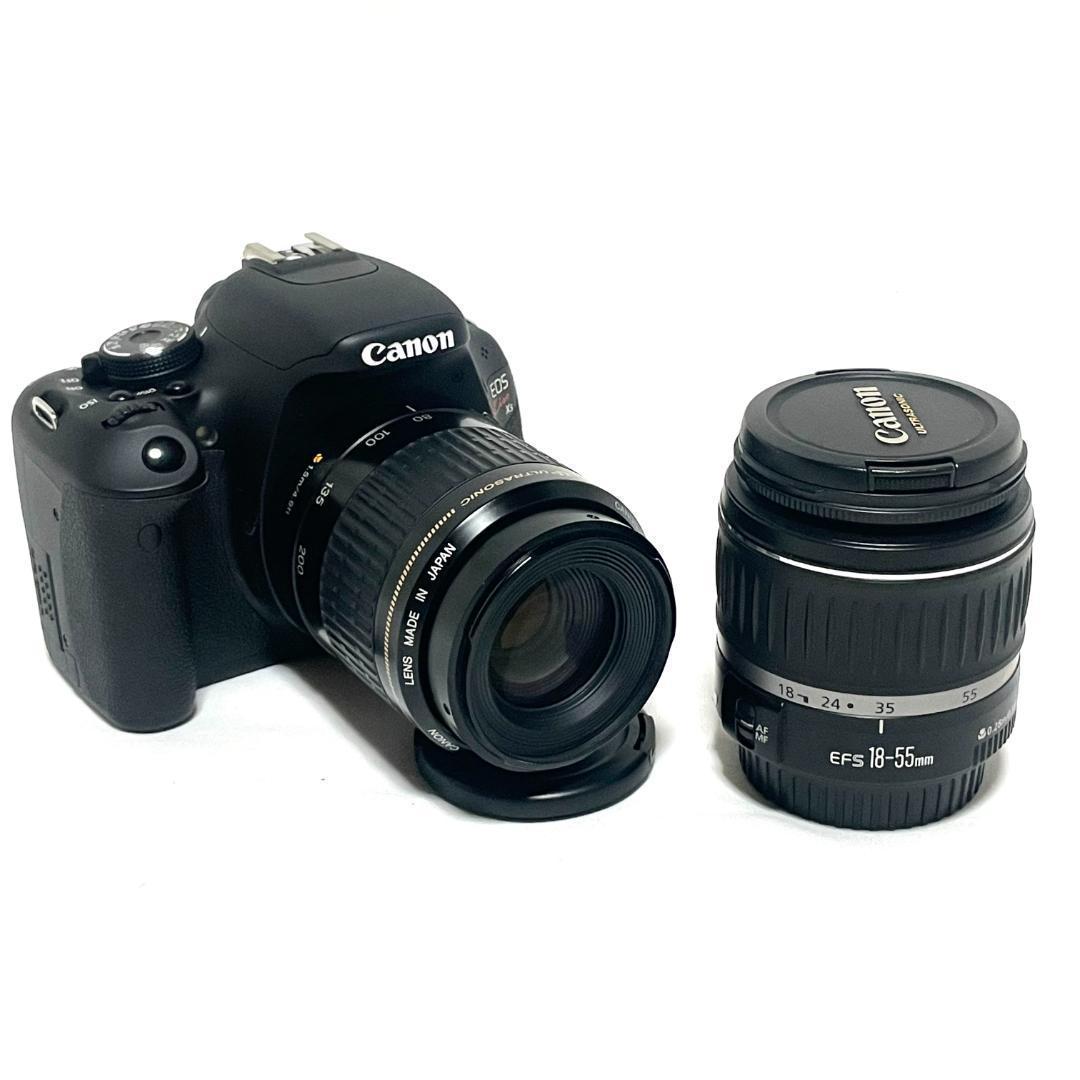 初心者も安心❣️ Canon EOS Kiss X5 Wズームセット USM搭載