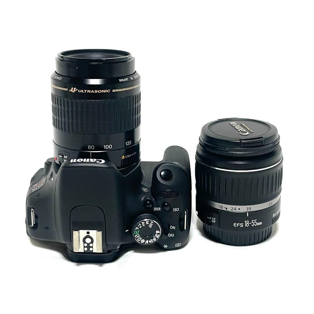 初心者も安心❣️ Canon EOS Kiss X5 Wズームセット USM搭載