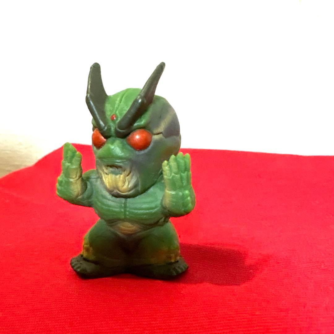 仮面ライダー真 改造兵士 フィギュア SHF 真骨彫 CSM 当時物 緑 バッタ