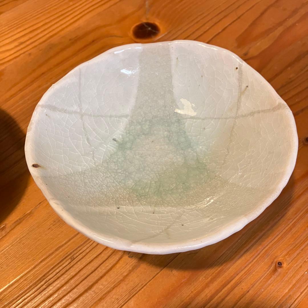 粉引 高台鉢 足付き鉢 デザートカップ