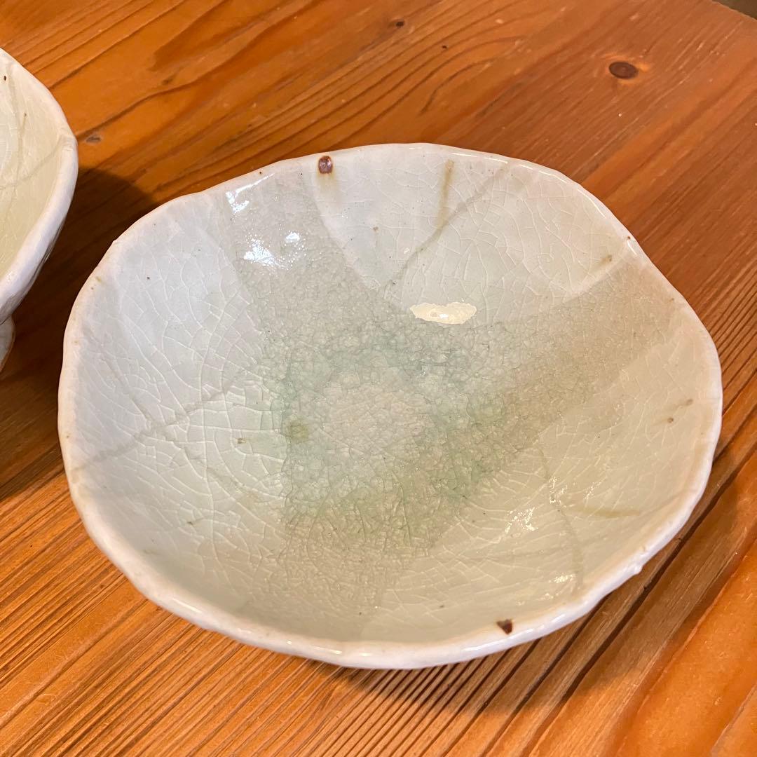 粉引 高台鉢 足付き鉢 デザートカップ