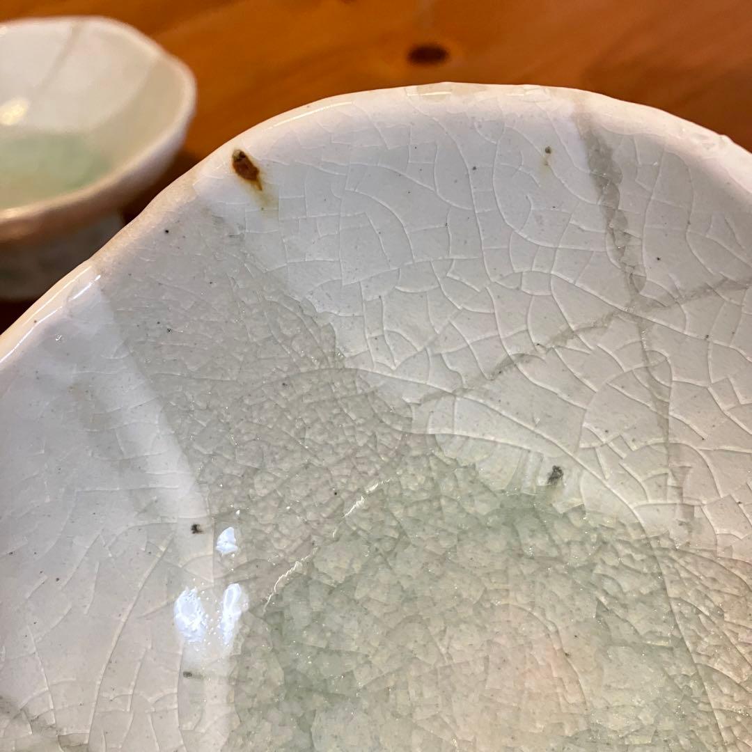 粉引 高台鉢 足付き鉢 デザートカップ