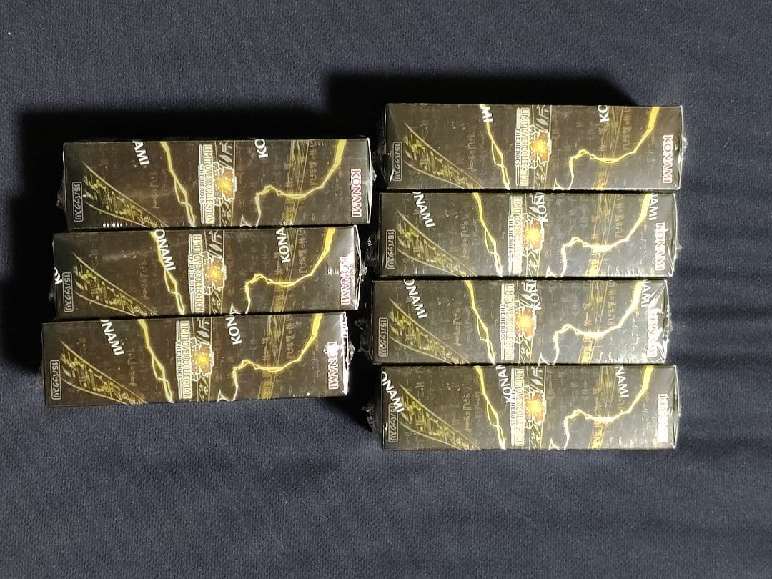 遊戯王 リミットオーバーコレクション 7BOX シュリンク付き