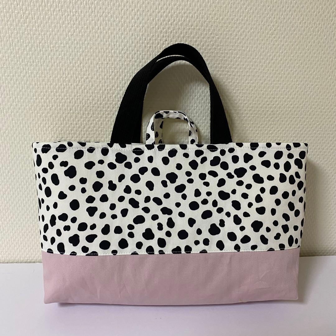 れれれい様 ダルメシアン入園入学準備5点セット 2点引っ掛けループ付き