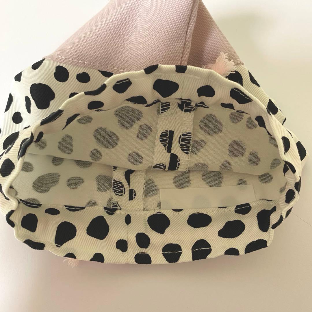 れれれい様 ダルメシアン入園入学準備5点セット 2点引っ掛けループ付き