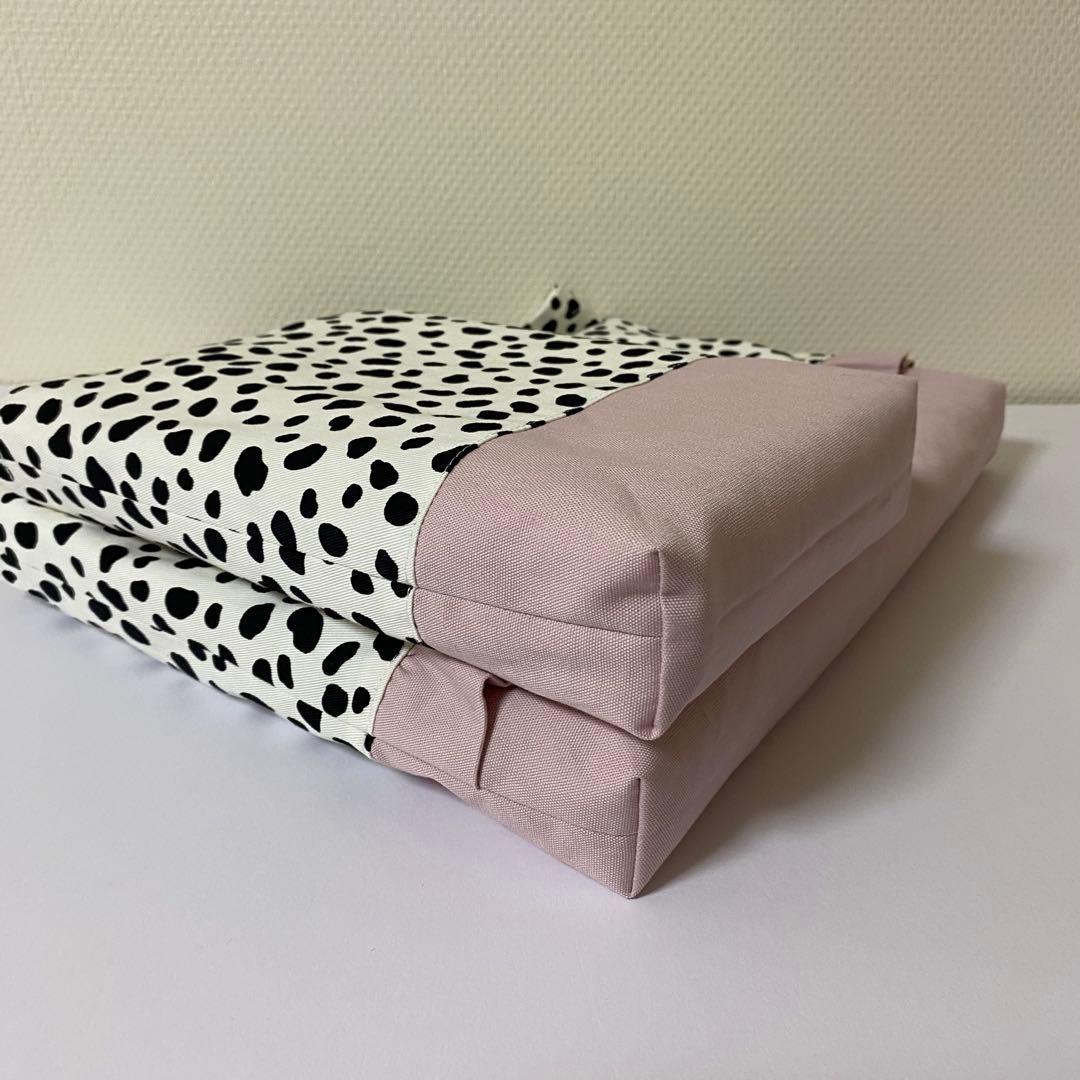 れれれい様 ダルメシアン入園入学準備5点セット 2点引っ掛けループ付き