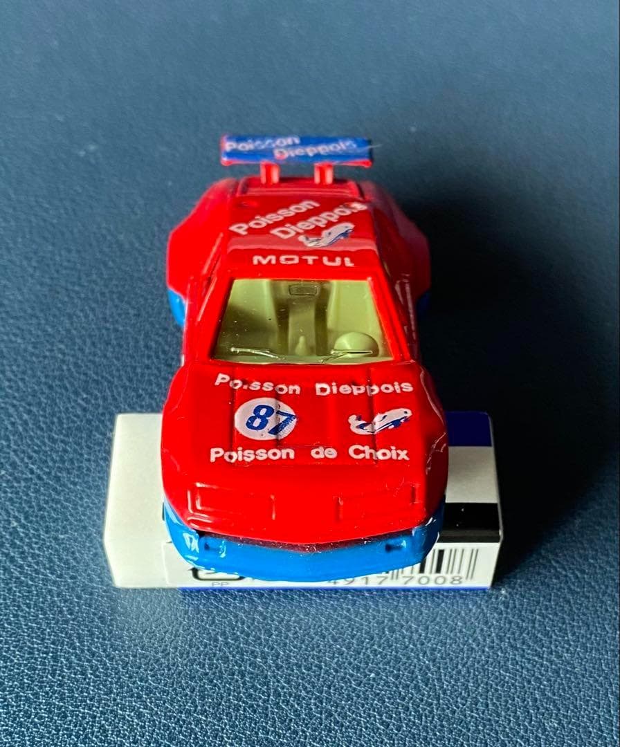 【日本製】　トミカ　アルピーヌ　ルノーA310　レーシング　青箱