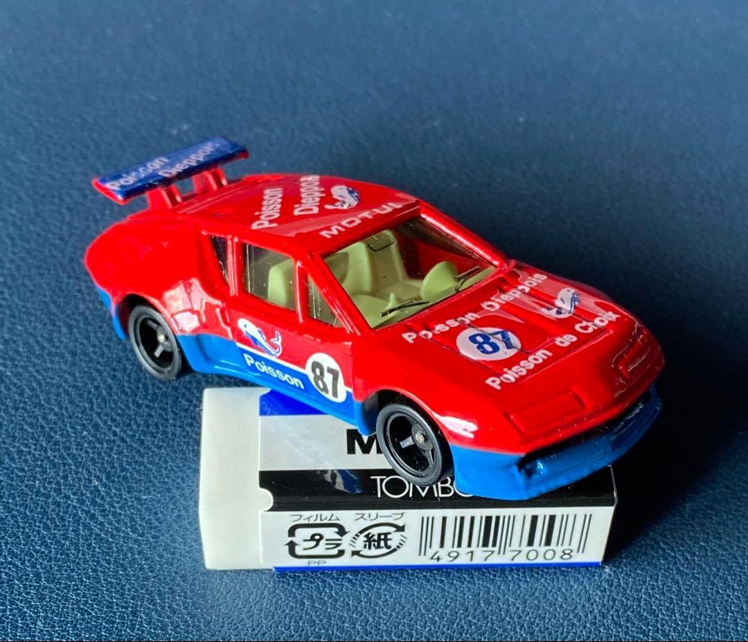 【日本製】　トミカ　アルピーヌ　ルノーA310　レーシング　青箱
