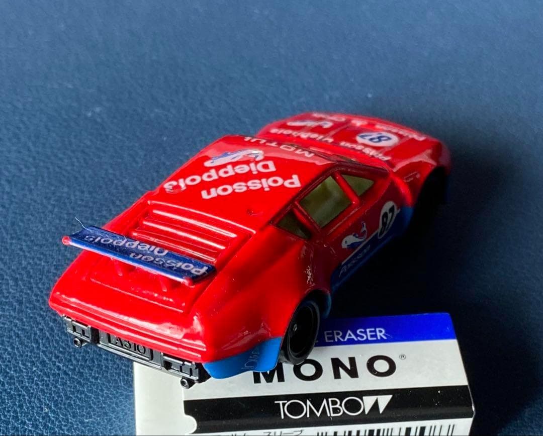 【日本製】　トミカ　アルピーヌ　ルノーA310　レーシング　青箱