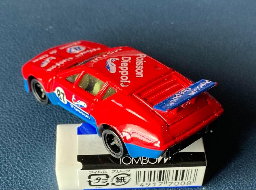 【日本製】　トミカ　アルピーヌ　ルノーA310　レーシング　青箱