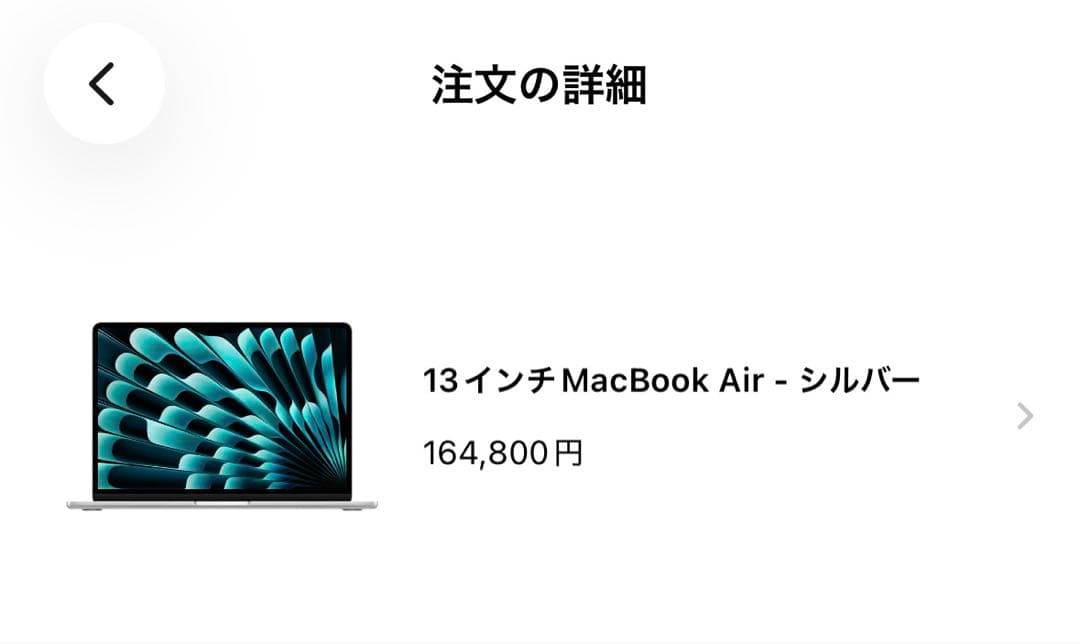 MacBook Air M4(2025) 256GB シルバー