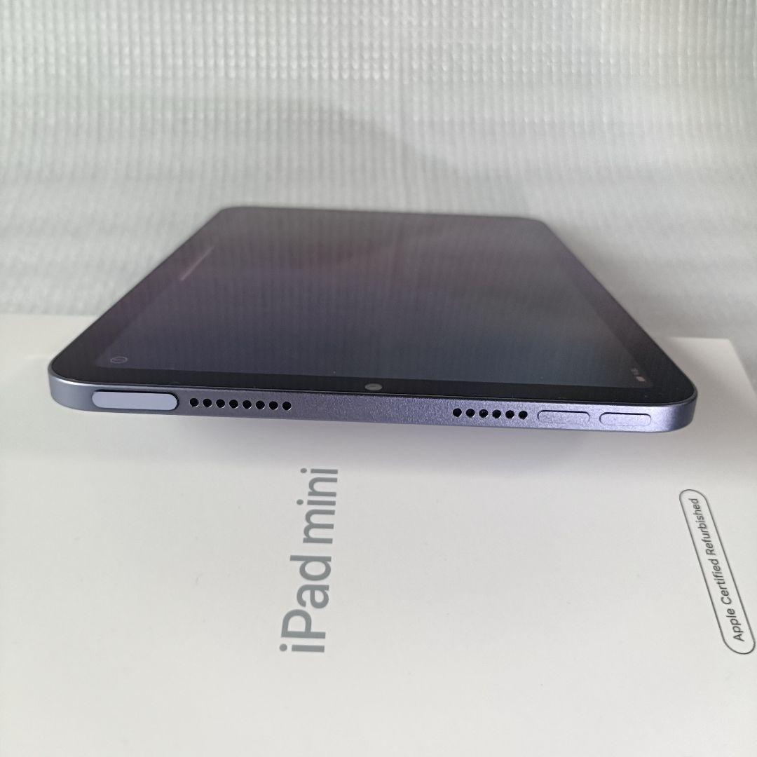 最大容量100% iPad mini 6 WiFi 64GB パープル整備済製品