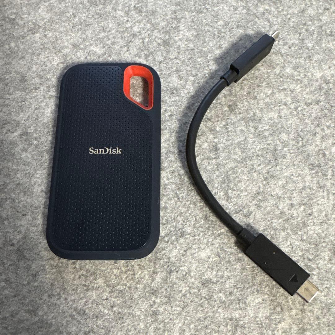 外付けハードディスク・ドライブ SanDisk Extreme Portable SSD 500GB