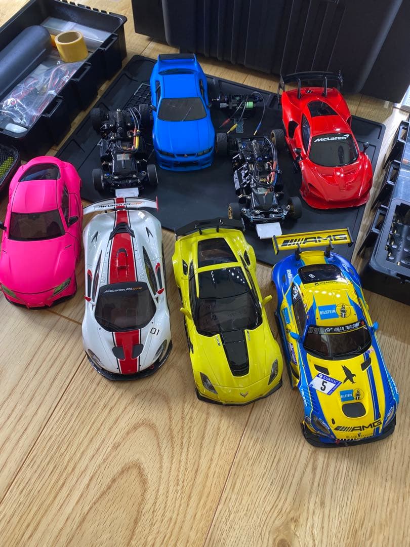 京商　ミニッツEVO 引退2台フルセット　ワイド＆ナロー