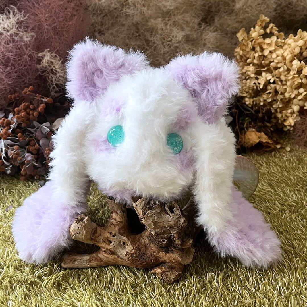 【柘榴】　あみぐるみ　オーダーメイド　ぬいぐるみ　アートドール　ねこ　兎