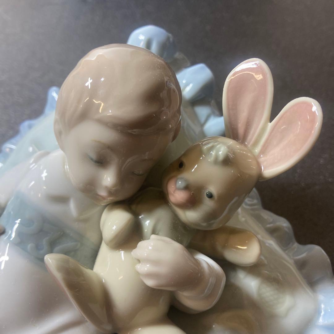 美品　LLADRO おやすみ、うさちゃん　リヤドロ